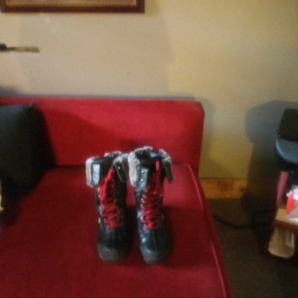 Black boots